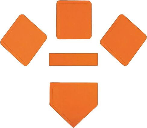 مجموعة قاعدة البيسبول البيسبول، 5 قطع قاعدة بيسبول مع لوحة منزلية وقواعد مطاطية في الفناء الخلفي مجموعة قاعدة مطاطية لكرة البيسبول وكرة الركل in Kuwait