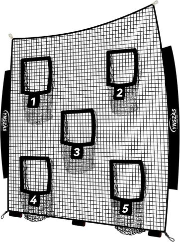 Football Throwing Target Net, Upgraded Weather Football Training Equipment Accessories (Only Net) in Saudi Arabia