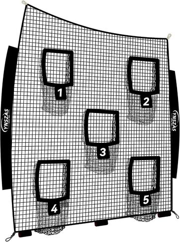 Football Throwing Target Net, Upgraded Weather Football Training Equipment Accessories (Only Net) in Saudi Arabia