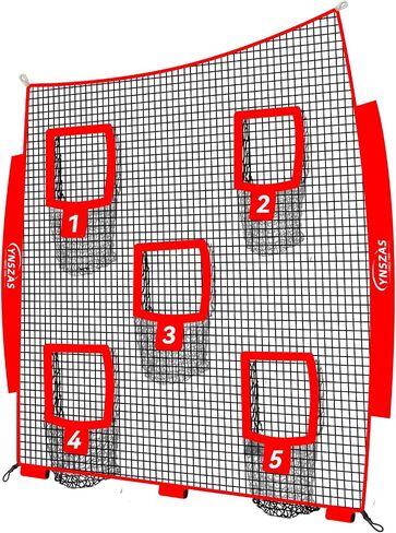 Football Throwing Target Net, Upgraded Weather Football Training Equipment Accessories (Only Net) in Saudi Arabia