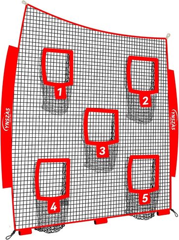 Football Throwing Target Net, Upgraded Weather Football Training Equipment Accessories (Only Net) in Saudi Arabia