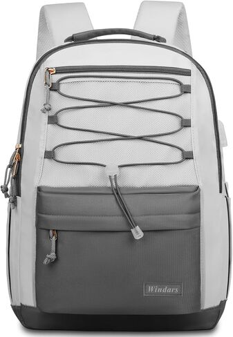 School Backpack for Teens Girls, Aesthetic College Backpack Large Bookbag for Women Students Fashion 15.6 Inch Laptop Bag for Work Travel (Khaki Beige) in Saudi Arabia