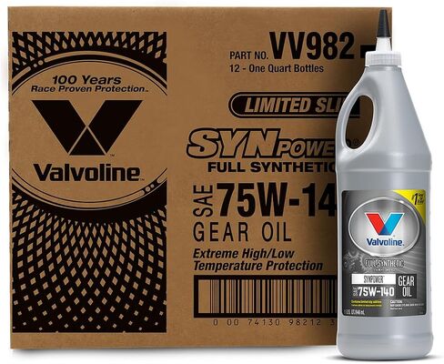 زيت التروس الاصطناعي الكامل Valvoline SynPower SAE 75W-90 5 GA Pail in Saudi Arabia