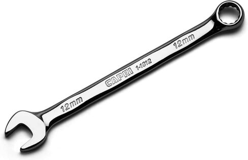 Capri Tools 1-1310 Combination Wrench, 12 Point, Metric, 10 mm, Chrome in Kuwait