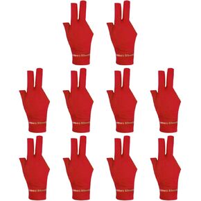 PATIKIL 3 Finger Pool Glove Right Hand, Billiard Gloves Pool Cue Accessories for Shooter Carom Pool Snooker Cue Sport