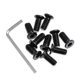 DTTRA 1set Fixing Screw Kit Stainless Steel Fixed Screw Kit Scooter Forehead Head Screw Accessories (10 Forehead Screws + 1 hex Screw)