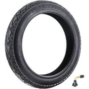 إطار دراجة بدون أنبوب مقاس 14 × 2.125، إطار بديل للدراجة الكهربائية مقاس 14 بوصة مع جذع صمام بزاوية متوافق مع الدراجات البخارية الكهربائية والدراجة الإلكترونية والمزيد in Kuwait