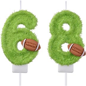 68 86 Birthday Candles, 68th 86th Cake Candles, Pink Birthday Number 68 86 Candles Cake Topper Decorations for Party Men Women in Kuwait