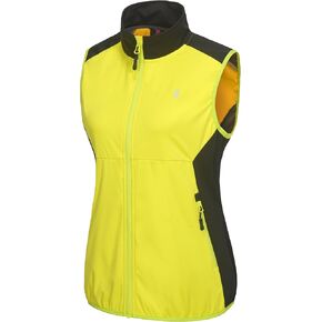 Little Donkey Andy Windproof Sleeveless Vest Jacket for Women, Water-Repellent Stretch Sports Vest for Cycling, Running