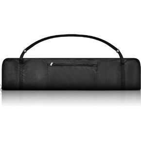 41 Inches Color Guard Equipment Bag Color Guard Bag for Marching Band and Winter Guard, Rifle, Saber, Gloves, Black