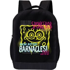 SpongeBob SquarePants Backpack for School | Kids Travel Backpack School Backpack | Kids Backpack for Girls, Boys, Toddlers, Unisex (I'm Ready!)