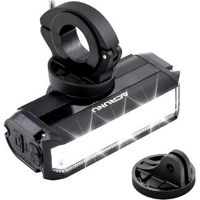 Super Bright LED Bike Light,USB Rechargeable Bicycle Headlight-5 Modes,Waterproof Bike Headlight,Mountain Off-Road Cycling Commuting