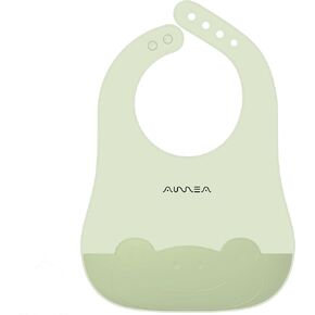 Silicone Bibs for Babies Toddlers, Adjustable Waterproof, Soft Durable Bibs, Large Pocket, baby bibs 6M+, BPA Free
