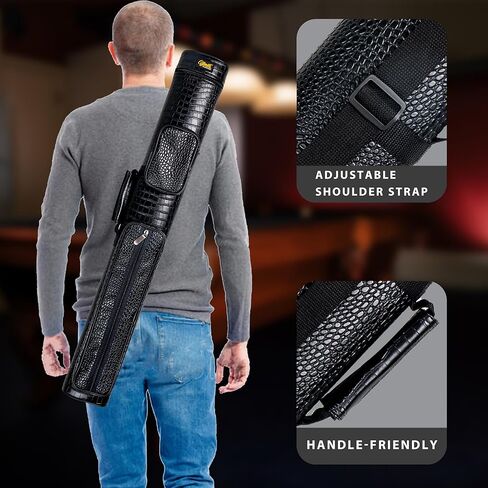 حقيبة عصا البلياردو، حقيبة حمل عصا البلياردو الصلبة 2 × 3، ملحقات عصا البلياردو in Kuwait