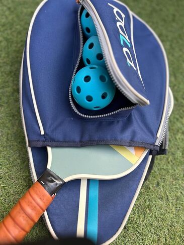 Navy Blue Padel and Pickleball Bag for Men and Women Tennis Padel Sling Bag Backpack - Great for Padel, Tennis, Racquet ball, Squash & Pickeball with fence hook. in Kuwait