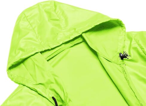 COOFANDY Mens Packable Rain Jacket Lightweight Waterproof Raincoat with Hood Outdoor Rain Gear Travel Hiking Cycling in Saudi Arabia