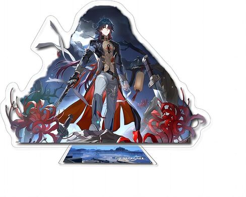 Honkai Star Rail Acrylic Character Stand, 5.9-inch Clear, Fade-Resistant, Waterproof and Scratch-Resistant with 0.16-inch Thickness in Saudi Arabia
