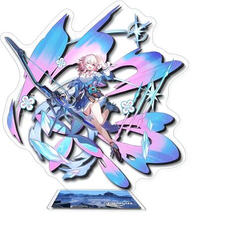 Honkai Star Rail Acrylic Character Stand, 5.9-inch Clear, Fade-Resistant, Waterproof and Scratch-Resistant with 0.16-inch Thickness in Saudi Arabia