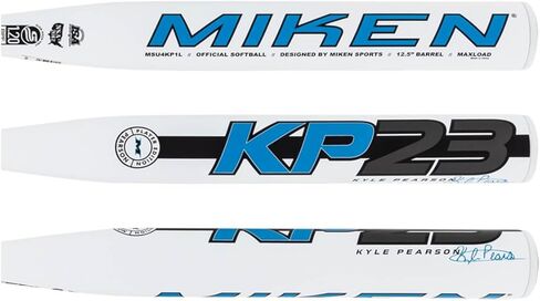 2025 Miken KP23 12.5 "Maxload USSSA Slow Pitch Softball Bat: MSU4KP1L 34" 26 أونصة. in Kuwait