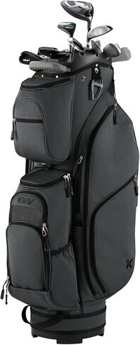 KVV 14 Way Top-Molded Organizer Cart Bag with Rain Cover, Full Length Divider, Spacious Cooler Pockets in Kuwait