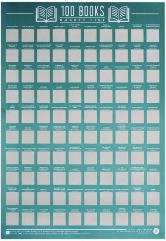 ملصق قائمة الدلو من Gift Republic GR630001 مكون من 100 مكان للخدش in Kuwait