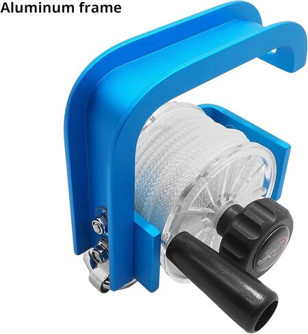 150ft Aluminum Dive Reel with Tension and Locking System - Rope Reel, Scuba Diving Reel, Kayak Anchor Reel, String Line Reel in Kuwait