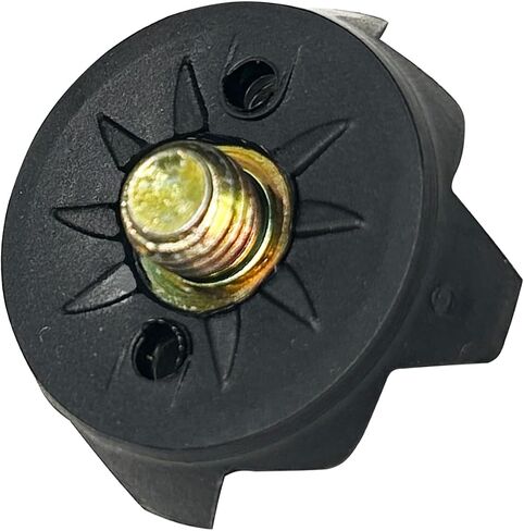 Screw in Golf Spieks Replacement,20 Pcs Golf Spikes Screw in Golf Shoes Spikes Metal Head with 1 Pcs Golf Cleats Wrench (Black) in Saudi Arabia