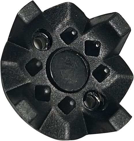 Screw in Golf Spieks Replacement,20 Pcs Golf Spikes Screw in Golf Shoes Spikes Metal Head with 1 Pcs Golf Cleats Wrench (Black) in Saudi Arabia
