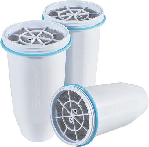 ZR-001 Water Filter Replacement, Replacement Water Filters for Pitchers and Dispensers, Advanced 6-Stage Filter 0 TDS System (8 pack) in Saudi Arabia