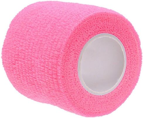 ESUPPORT 2 بوصة × 5 ياردة ذاتية الالتصاق متماسكة التفاف الضمادات لاصقة الجروح قوية مرنة شريط الإسعافات الأولية للرياضة المعصم الكاحل 6 العد in Kuwait