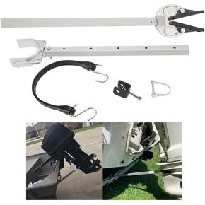 Adjustable Boat Transom Savers for Outboard Motor - Boat Outboard Motor Transom Support Parts for Trailering