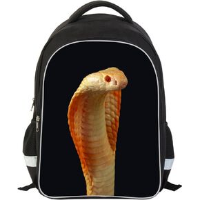 Snake Backpack Lunch Bag Pencil Case Animal Bookbag for Teenagers