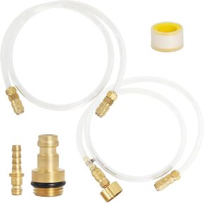 35" Boat Hydraulic Steering Bleed Kit for Sea Star, Hydraulic Steering Fluid Filler Tube Kit Use for Fill Hydraulic Steering Fuel, for All Outboard Sterndrive & Inboard