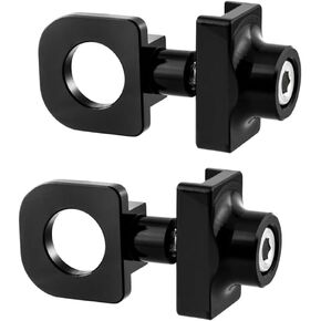 2Pcs Bicycle Chain Tensioner Aluminum Alloy Adjustable Bicycle Chain Tensioner Fastener for Single Speed Bicycle BMX Fixie Bike