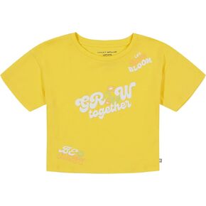Lucky Brand girls Short Sleeve Graphic T-shirt, Tagless Cotton Tee With Fun Designs