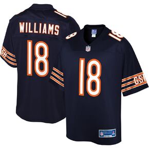NFL PRO LINE Men's Caleb Williams Navy Chicago Bears Team Player Jersey