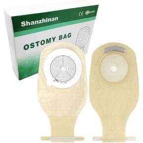 30PCS Colostomy Bags Ostomy Supplies for Ileostomy Stoma Care Cut-to-Fit（15mm-60mm）