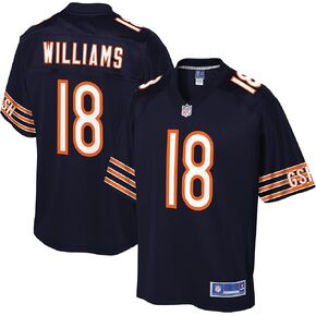 Men's Caleb Williams Chicago Bears Navy Pro Line Jersey