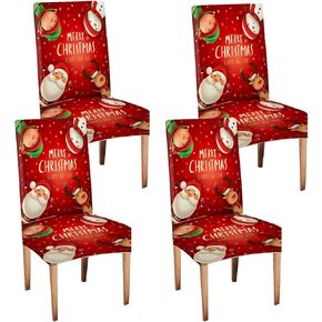 Mrcrypos Dining Chairs Covers Abstract Black Dye Fabric Slipcover Chair Cover Set of 4 Elastic Chairs Covers for Kitchen Living Room Restaurant