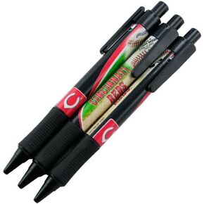 Cincinnati Reds Sof Grip 3-Pack Pen Set