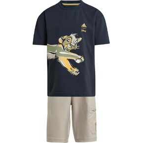 adidas girls Disney Lion King T-shirt Set