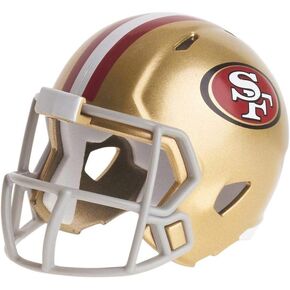 SAN Francisco 49ERS NFL Riddell Speed Pocket PRO Micro/Pocket-Size/Mini Football Helmet