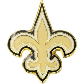 aminco NFL New Orleans Saints Team Logo Pin, team color (NFL-PN-001-22)