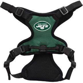 Littlearth New York Jets NFL Front Clip Pet Harness