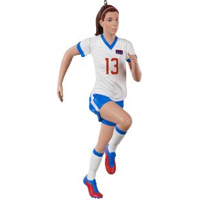 Hallmark Keepsake Christmas Ornament 2020, U.S. Women's National Soccer Team Alex Morgan (2199QXI6211)