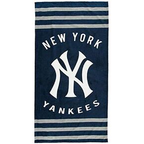The Northwest Company MLB New York Yankees Beach Towel, 30 x 60-inchesBeach Towel, 30 x 60-inches, Blue, 30 x 60-inches (NYYTWL2020)