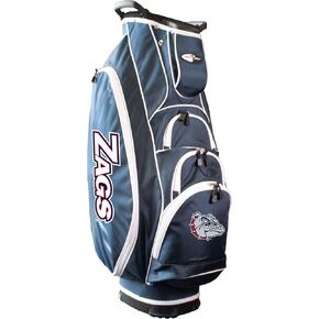 Team Golf NCAA Gonzaga Albatross Golf Bag Lightweight, 10-Way Club Divider, Spring Action Stand, Insulated Cooler Pocket, Velcro Glove and Umbrella Holder & Lift Assist Handles