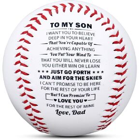 Baseball Gifts for Boys 8-12, Baseball Stuff, 21st Birthday Decorations, to My Son Baseball Gifts for Him Boys Men, for College Guys, Back to School, Birthday Gifts for Son