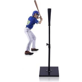 Batting Tee for Baseball Softball, Adjustable Height 23-36 Inch, Heavy Duty Baseball Hitting Tee with Rubber Top and Weighted Base, Portable Baseball Batting Tee for Adults Youth