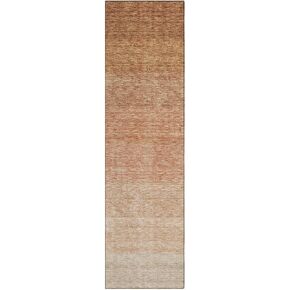 Addison Rugs Chantille ACN928 Paprika 2'3" x 7'6" Indoor/Outdoor Hallway Runner Rug, Machine Washable, Stain Resistant, Easy Clean, Non Shedding, for Kitchen, Bathroom, Laundry and Bedroom